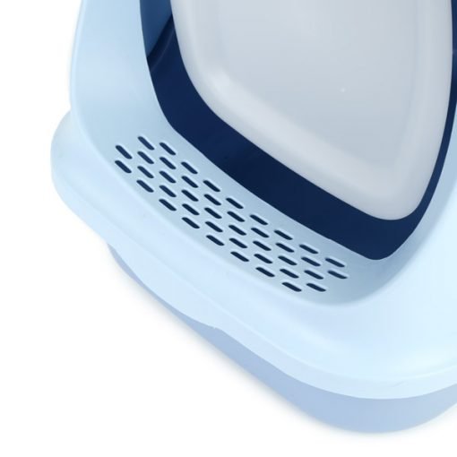 Caixa De Areia Para Gatos Em Aço Inoxidável URPOWER - Extra Grande Com Tampa