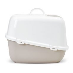 Caixa Areia Gatos Aço Inox - Extra Grande 61x40x43cm